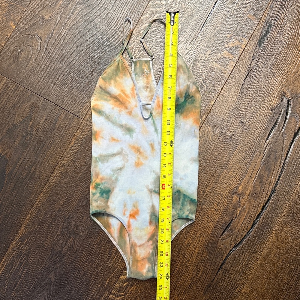 16. Free People Hand Tie Dyed Move Along Bodysuit Seamless One-Piece NWOT - Picture 6 of 8